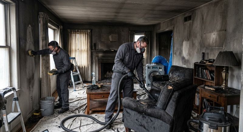 Smoke Damage Restoration in Scottsdale, AZ