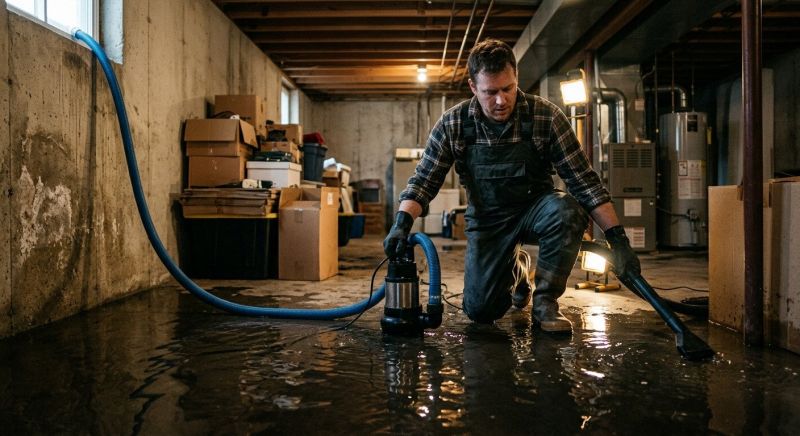 Basement Water Cleanup in Santa Rosa, CA