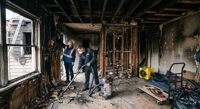 Commercial Fire Damage Repair in Scottsdale, AZ