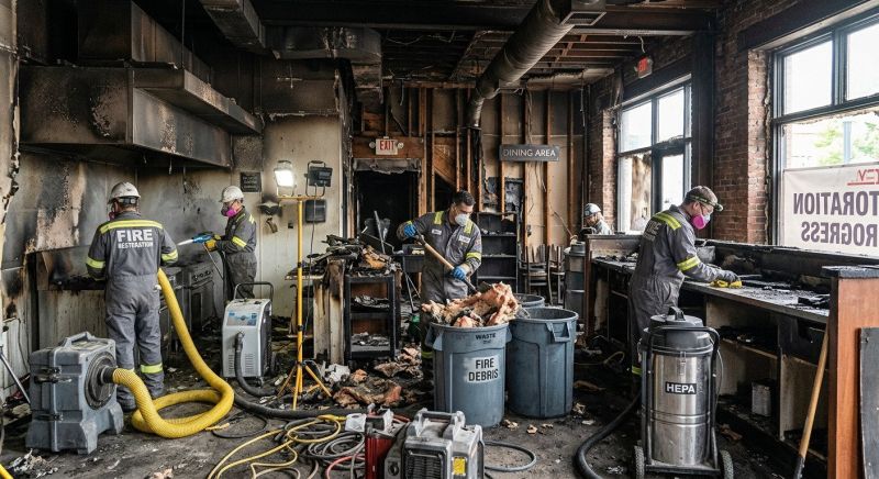 Commercial Fire Restoration in Chandler, AZ