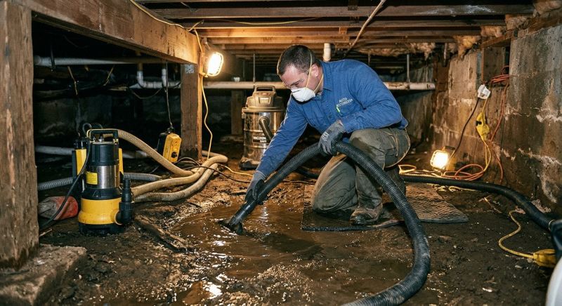 Crawlspace Water Removal in Scottsdale, AZ