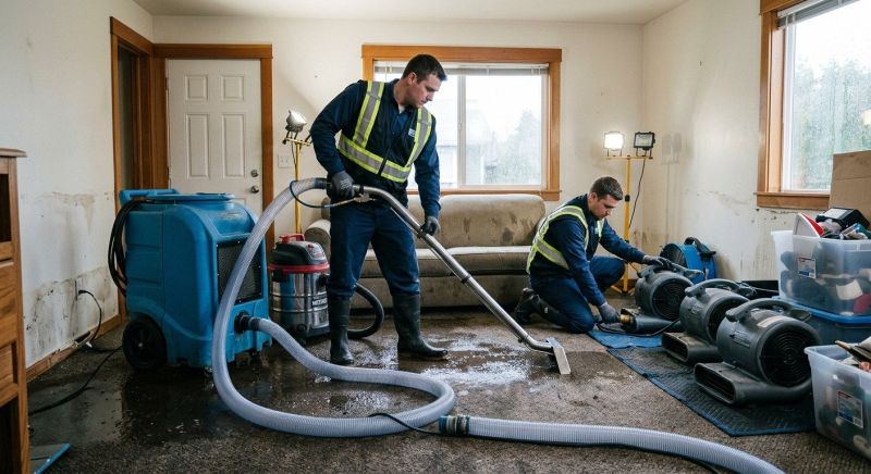 Emergency Water Removal in Santa Rosa, CA