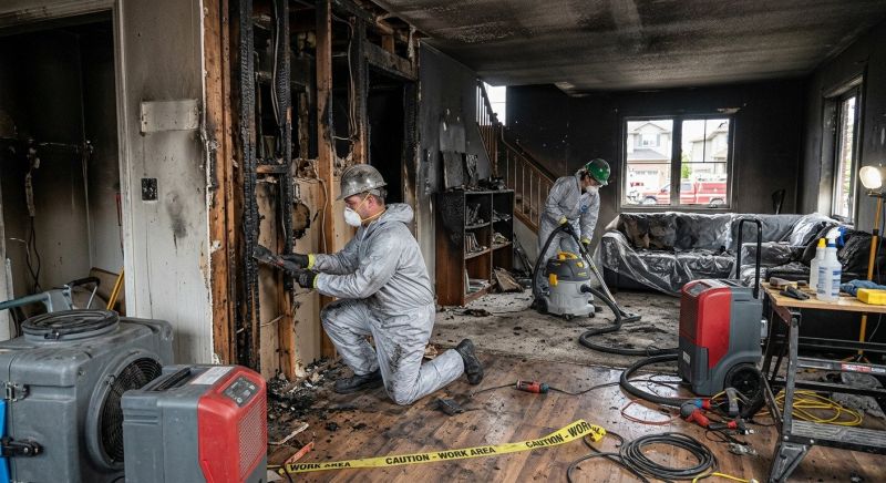 Fire Damage Cleanup in Phoenix, AZ