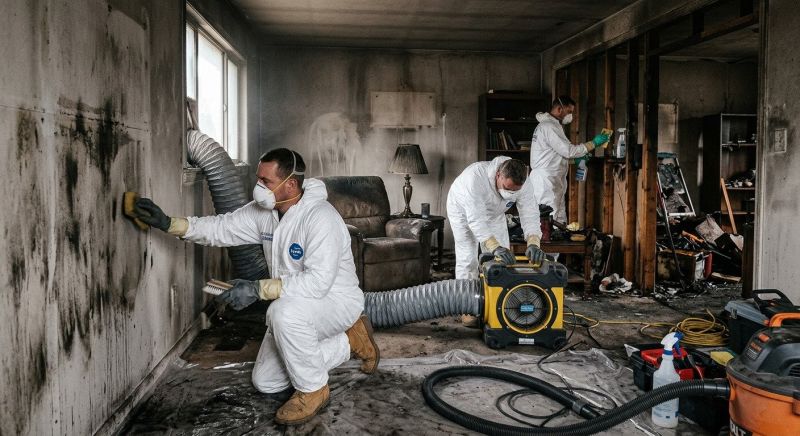 Fire Damage Cleanup in Phoenix, AZ