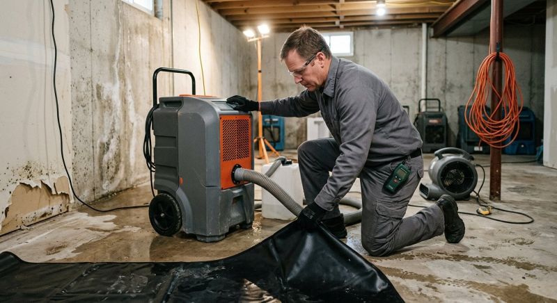 Moisture Removal Service in Santa Rosa, CA
