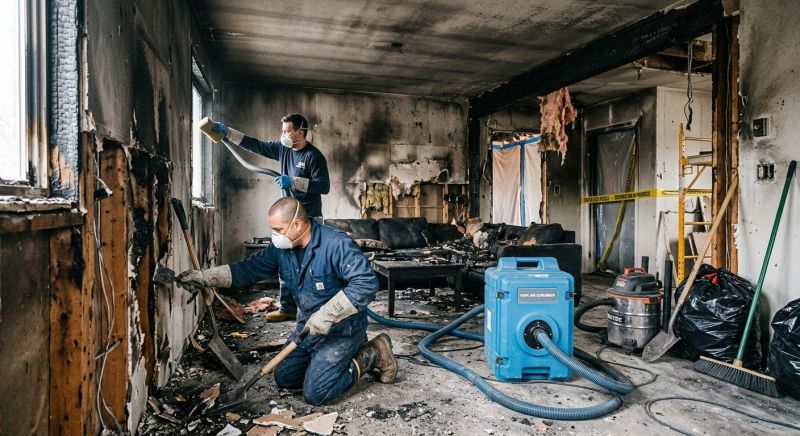 Residential Fire Restoration in Gilbert, AZ