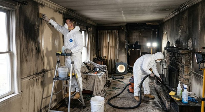 Soot Damage Cleanup in Gilbert, AZ