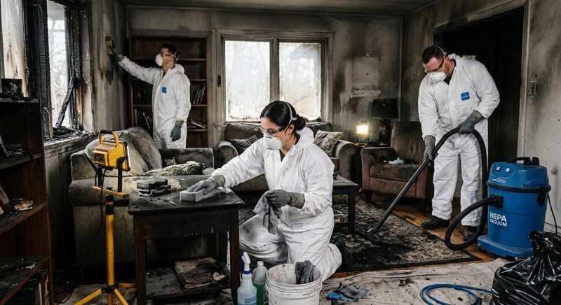 Soot Damage Restoration in Chandler, AZ