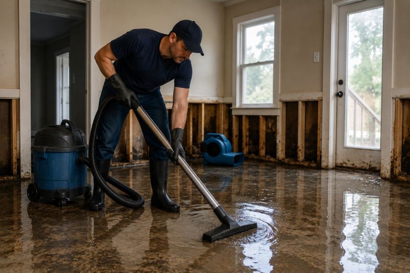 Water Damage Cleanup in Wilmington, NC