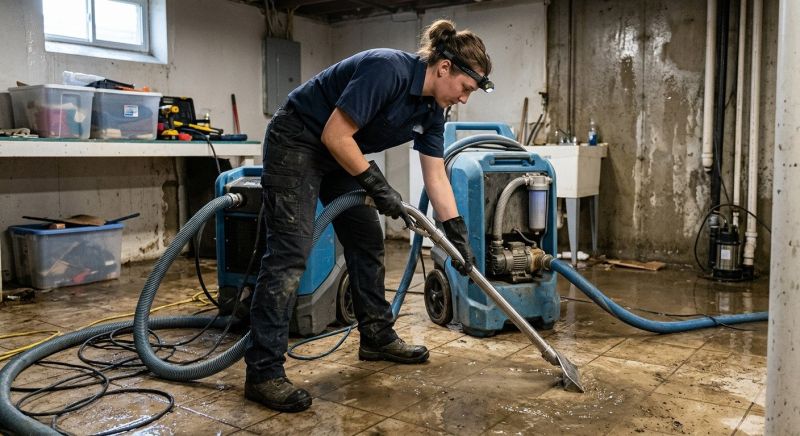 Water Removal Service in Santa Rosa, CA