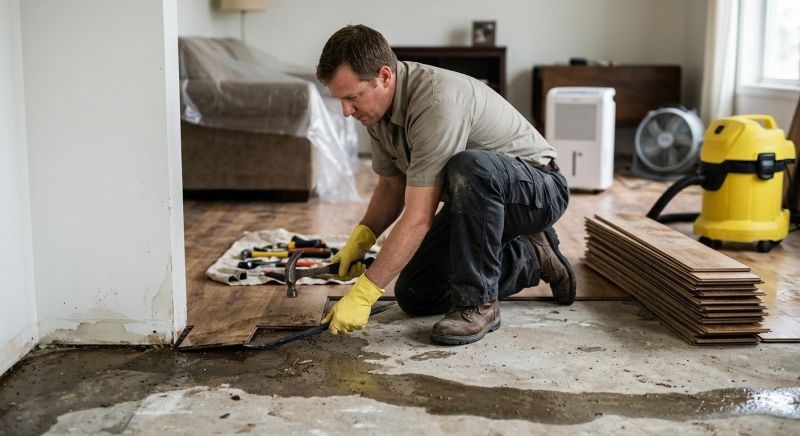 Wet Carpet Restoration in Wilmington, NC